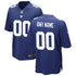 Custom New York Giants Custom Game Jersey Royal