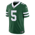 Custom Garrett Wilson New York Jets Vapor F.U.S.E. Stitched Limited Jersey Green