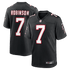 Custom Bijan Robinson Atlanta Falcons Game Jersey Black