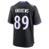 Custom Mark Andrews Baltimore Ravens Alternate Game Jersey Black