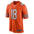 Custom Caleb Williams Chicago Bears Game Jersey Orange