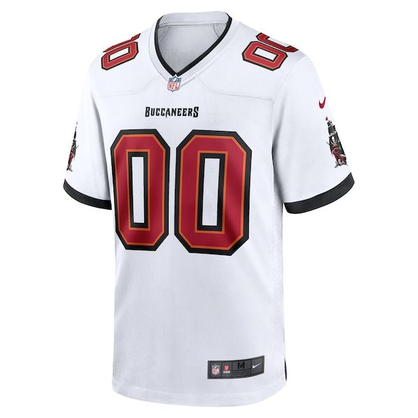 Custom Tampa Bay Buccaneers Custom Game Jersey White