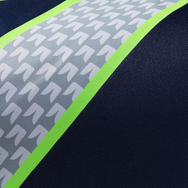 Custom Seattle Seahawks Custom Game Jersey Navy