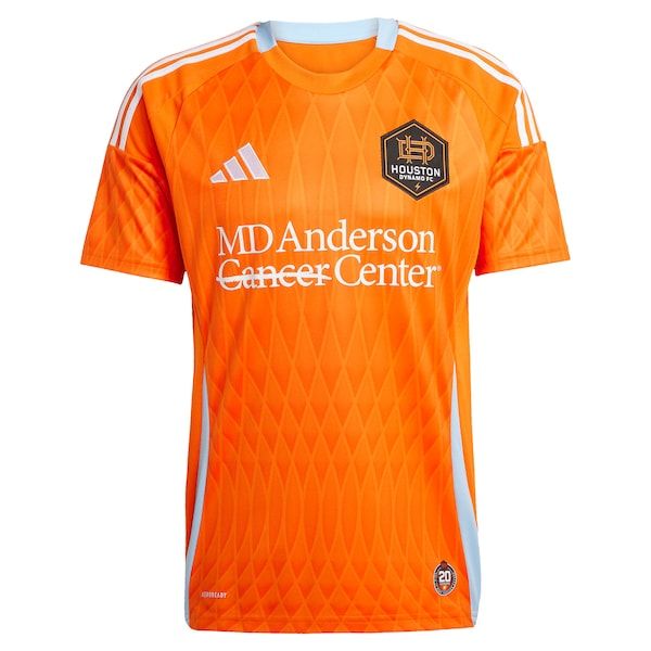 Customized Houston Dynamo FC 2025 Season 20 Replica Custom Jersey Orange