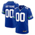 Custom Seattle Seahawks Throwback Custom Jersey Royal