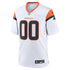 Custom Denver Broncos Custom Game Jersey White