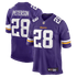 Custom Adrian Peterson Minnesota Vikings Game Jersey Purple