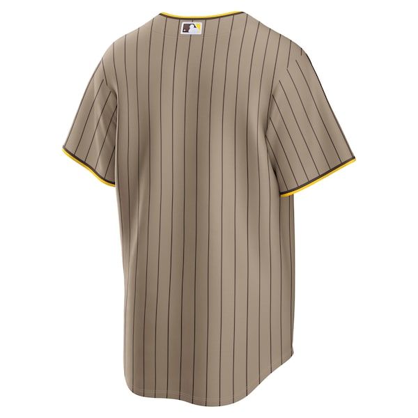 Custom San Diego Padres Alternate Replica Jersey Sand