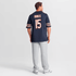 Custom Rome Odunze Chicago Bears Game Jersey Navy