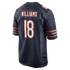 Custom Caleb Williams Chicago Bears Game Jersey Navy