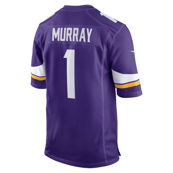 Custom Kyler Murray Minnesota Vikings Game Jersey Purple
