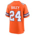 Custom Champ Bailey Denver Broncos Alternate Game Jersey Orange