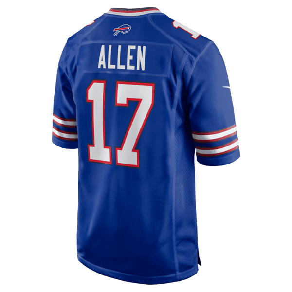 Custom Josh Allen Buffalo Bills Game Jersey Royal