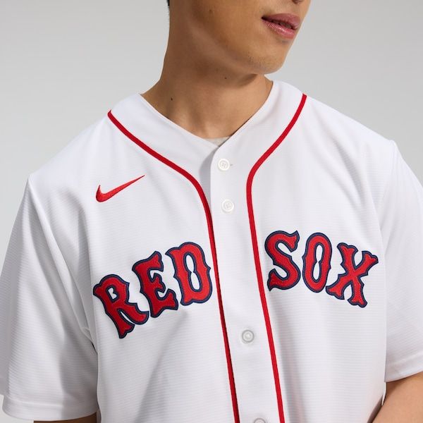 Custom Roman Anthony Boston Red Sox Home Replica Jersey White
