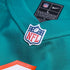 Custom Jacob Rodriguez Miami Dolphins Alternate Game Jersey Aqua