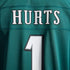 Custom Philadelphia Eagles Custom Game Jersey Midnight Green