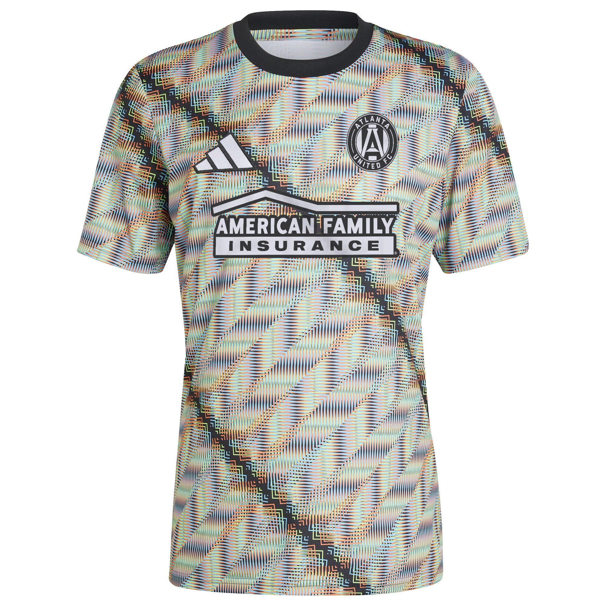 Atlanta United FC adidas 2024 Hispanic Heritage Pre-Match Top - Black