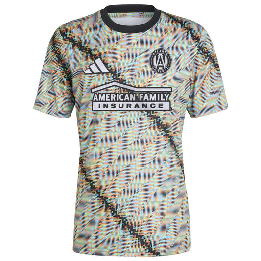 Atlanta United FC adidas 2024 Hispanic Heritage Pre-Match Top - Black