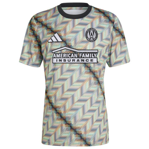 Atlanta United FC adidas 2024 Hispanic Heritage Pre-Match Top - Black