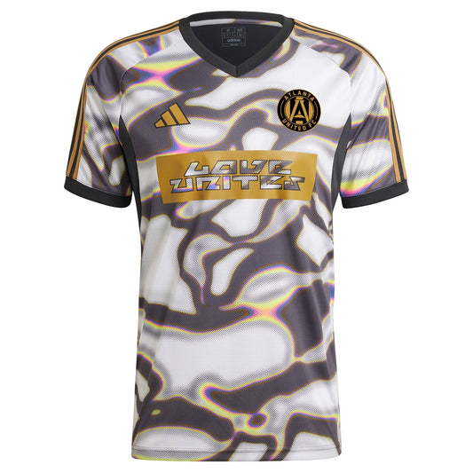 Atlanta United FC adidas 2024 Pride Pre-Match Top - Black
