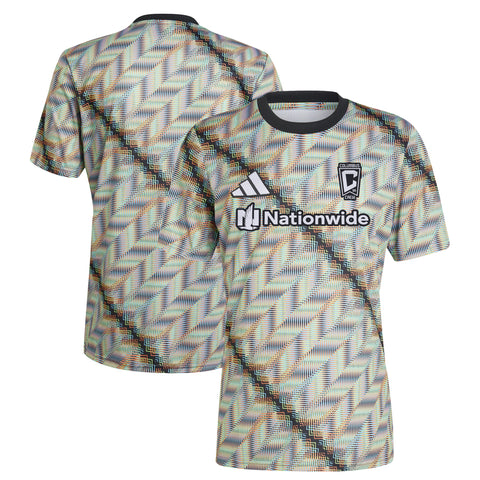 Columbus Crew adidas 2024 Hispanic Heritage Pre-Match Top - Black