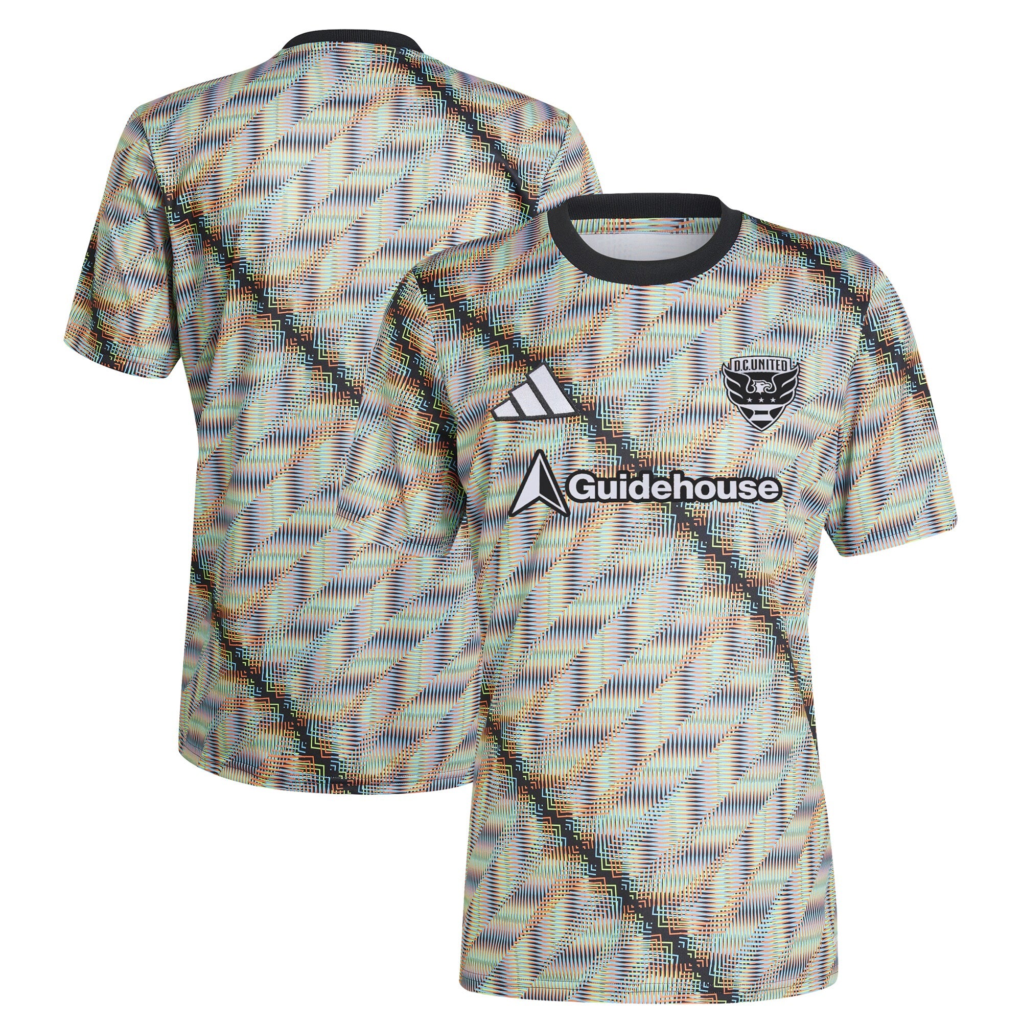 D.C. United adidas 2024 Hispanic Heritage Pre-Match Top - Black