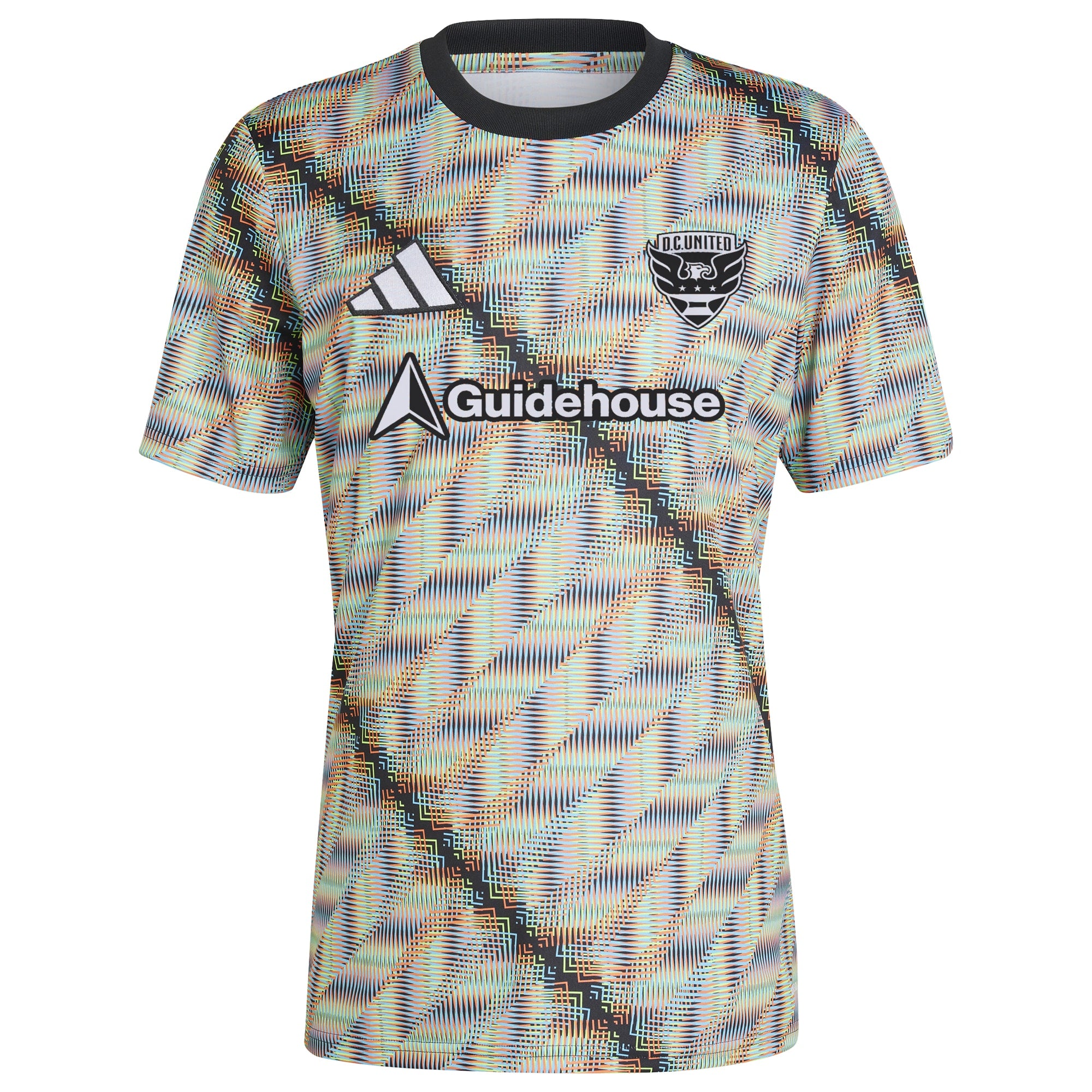 D.C. United adidas 2024 Hispanic Heritage Pre-Match Top - Black