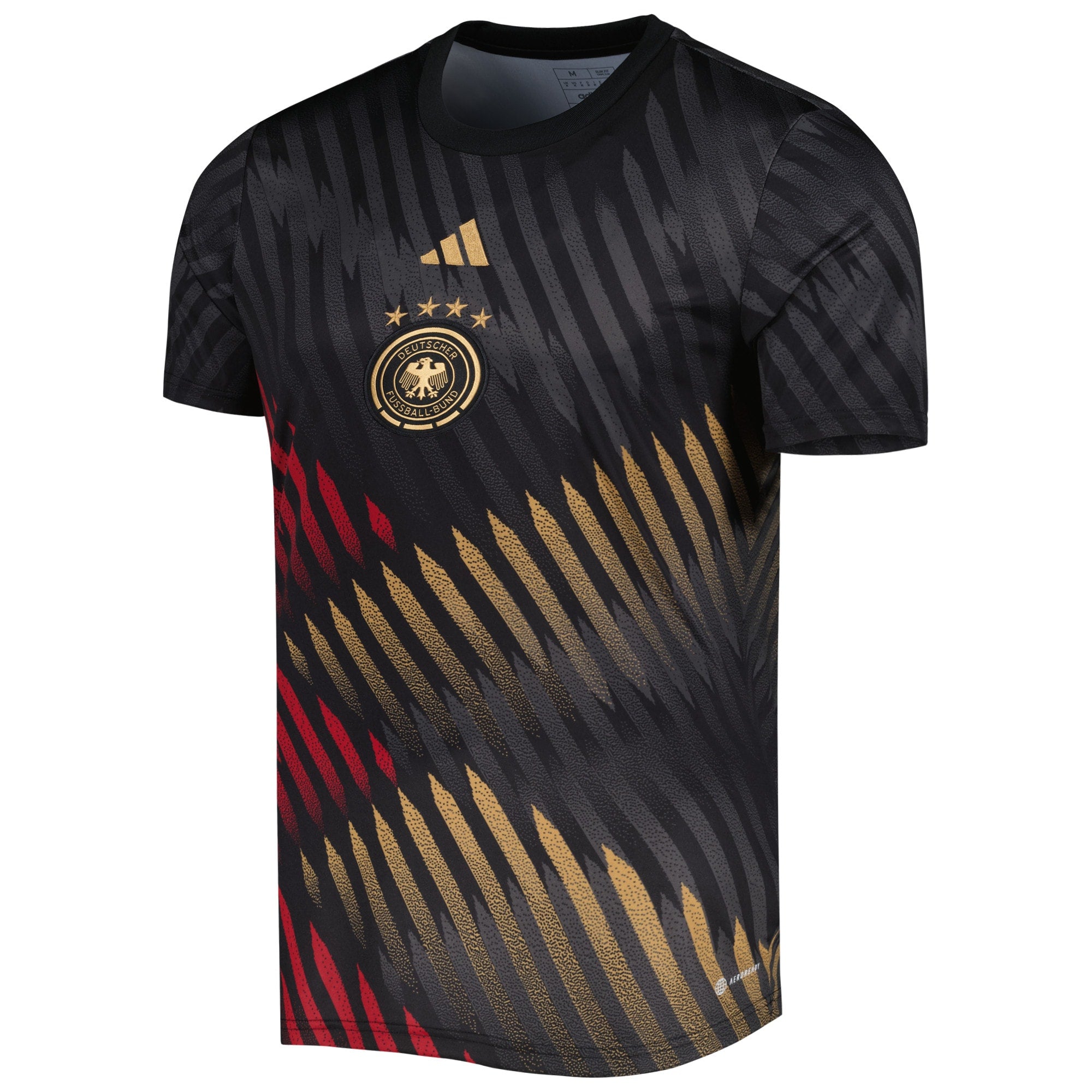 Germany National Team adidas 2022 AEROREADY Pre-Match Top - Black