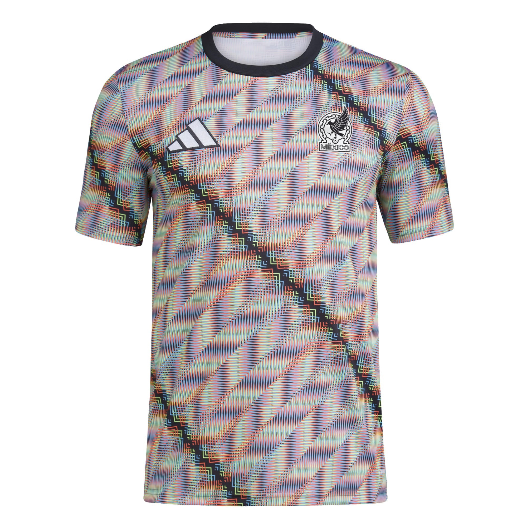 Mexico National Team adidas 2024 Hispanic Heritage Pre-Match Top - Black
