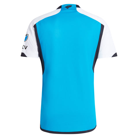 Charlotte FC adidas 2024 The Carolina Kit: Explore  Jersey - Blue