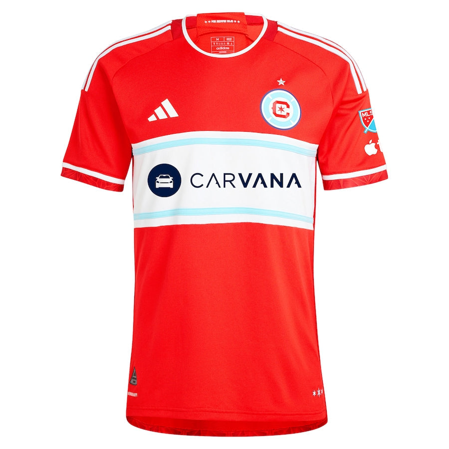 Brian Gutiérrez Chicago Fire adidas 2024 Return To Red Player Jersey – Red