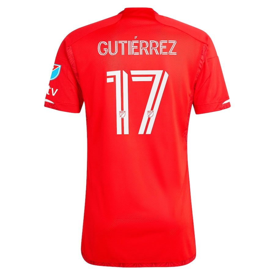 Brian Gutiérrez Chicago Fire adidas 2024 Return To Red Player Jersey – Red