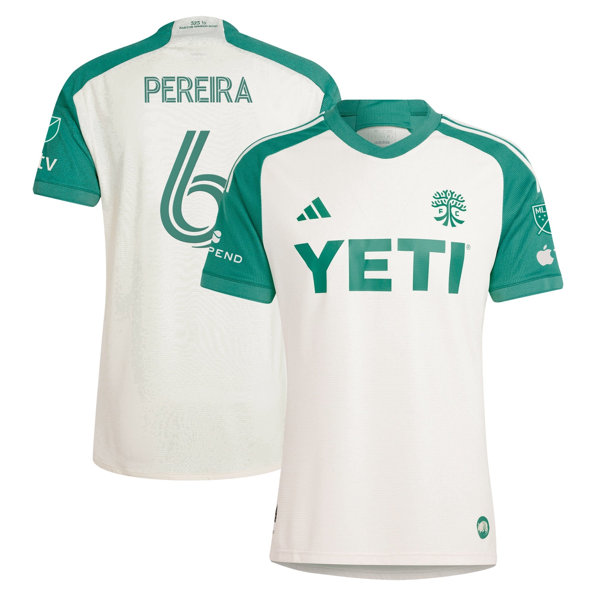Daniel Pereira Austin FC adidas 2024 The Armadillo Kit Player Jersey – Tan