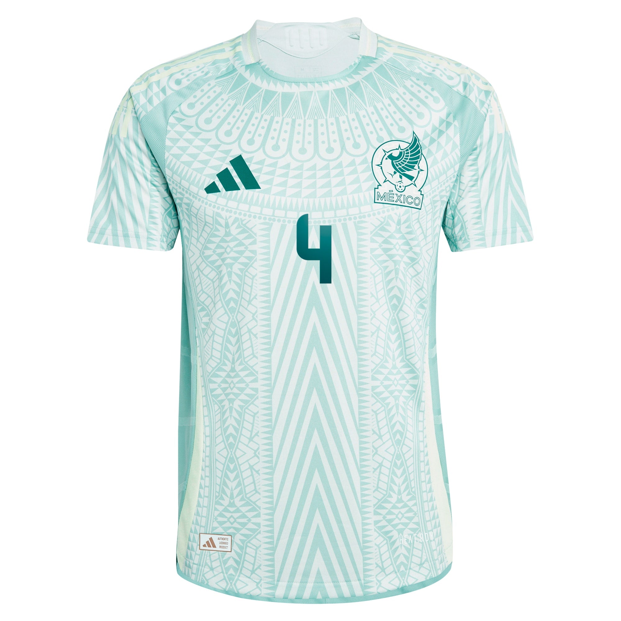 Selected slide 1 of 3Display slide 2 of 3Display slide 3 of 3 Edson Alvarez Mexico National Team adidas 2024 Away Player Jersey - Green