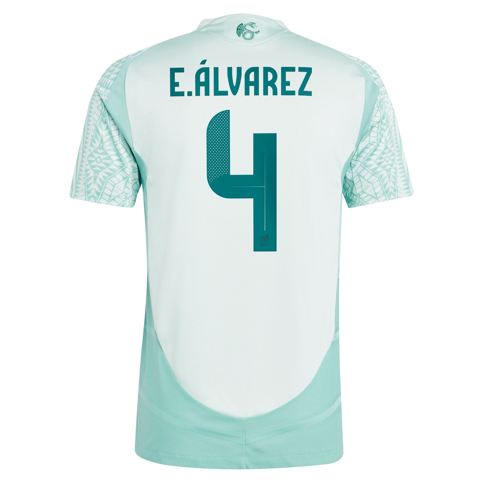 Selected slide 1 of 3Display slide 2 of 3Display slide 3 of 3 Edson Alvarez Mexico National Team adidas 2024 Away Player Jersey - Green