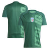 Italy National Team adidas 2024 Pre-Match Top - Green