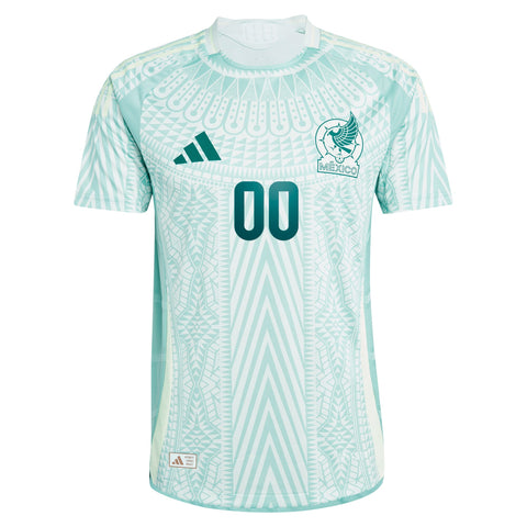 Mexico National Team adidas 2024 Away Custom Jersey - Green