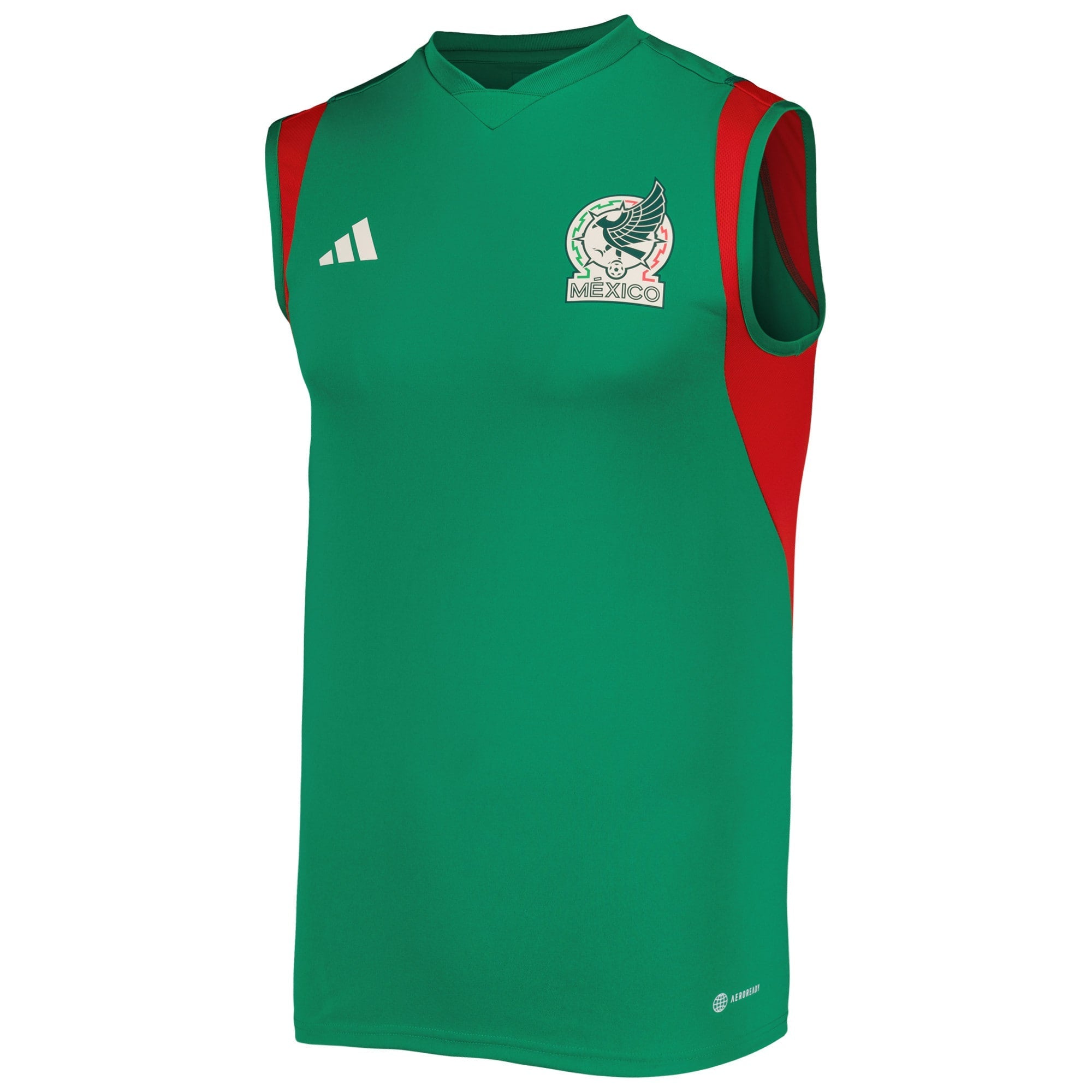 Mexico National Team adidas Sleeveless Training Jersey - Green