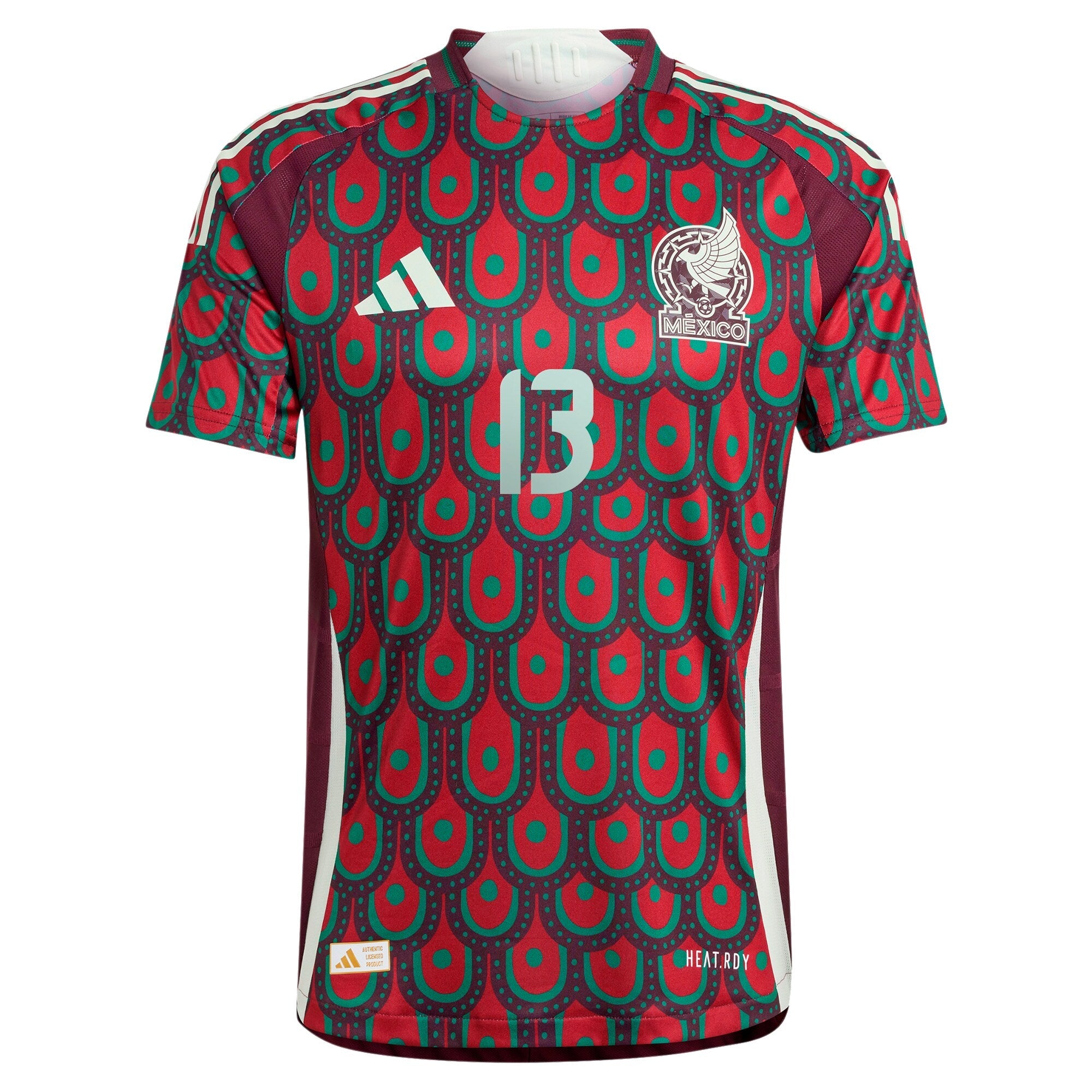 Guillermo Ochoa Mexico National Team adidas 2024 Home Player Jersey - Burgundy