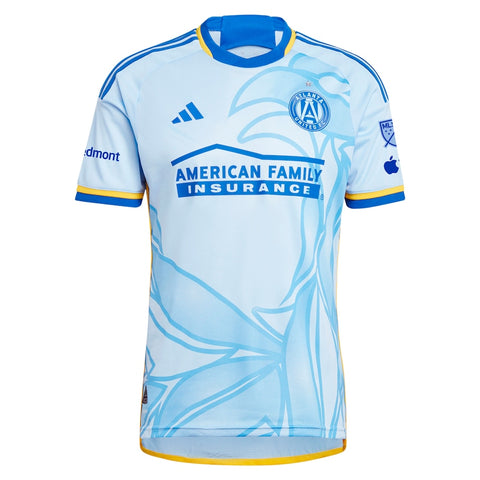 Atlanta United FC adidas 2024 The Resurgens Kit ustom Jersey - Light Blue