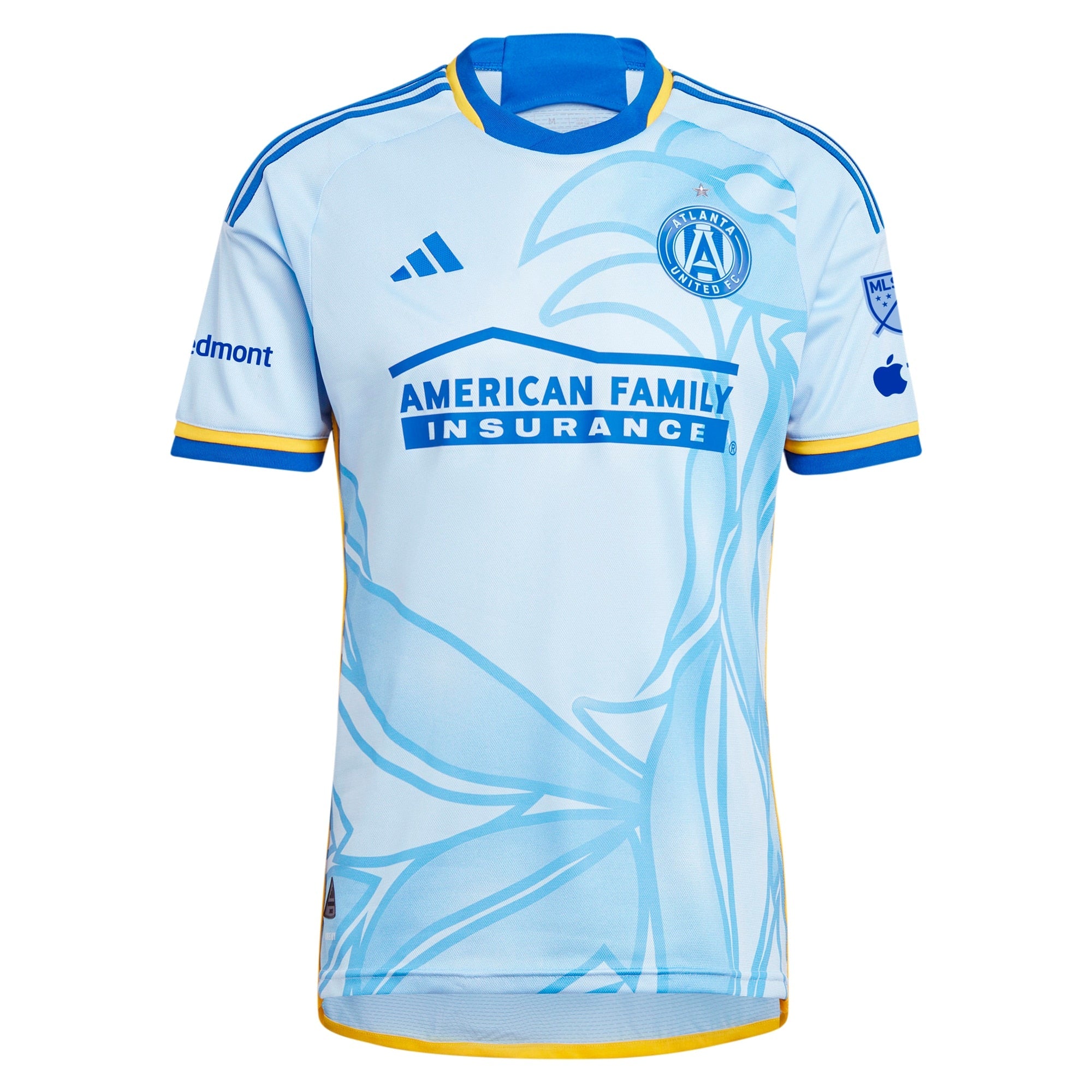 Atlanta United FC adidas 2024 The Resurgens Kit Jersey - Light Blue