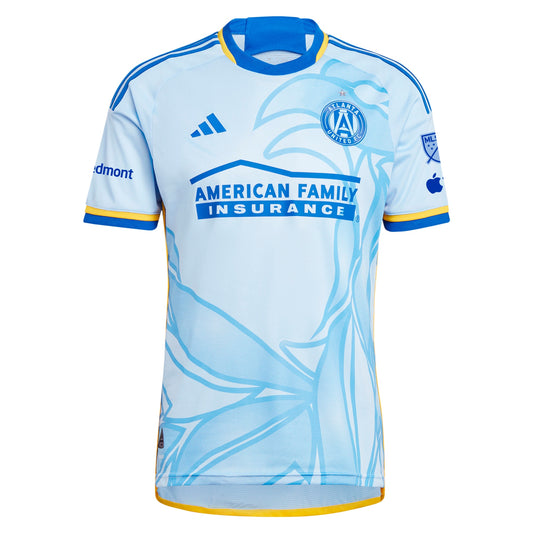 Atlanta United FC adidas 2024 The Resurgens Kit Jersey - Light Blue