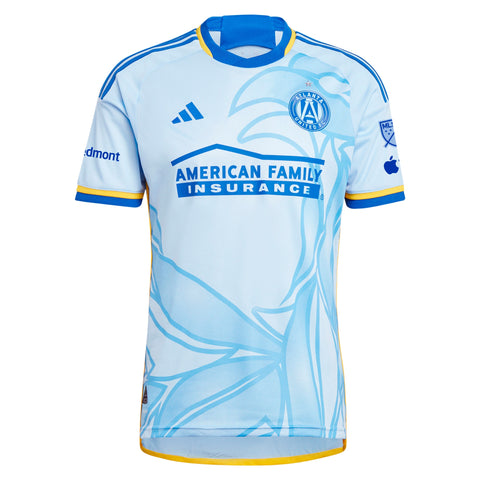 Atlanta United FC adidas 2024 The Resurgens Kit Jersey - Light Blue