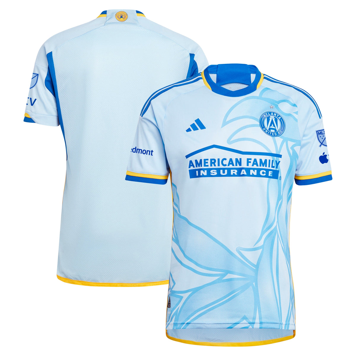 Atlanta United FC adidas 2024 The Resurgens Kit Jersey - Light Blue