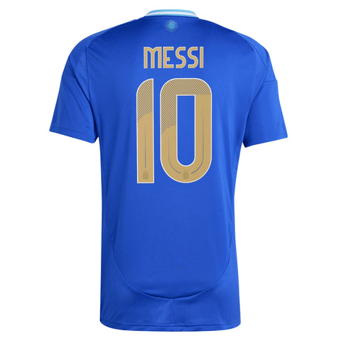 Lionel Messi Argentina National Team adidas 2024 Away  Player Jersey - Blue