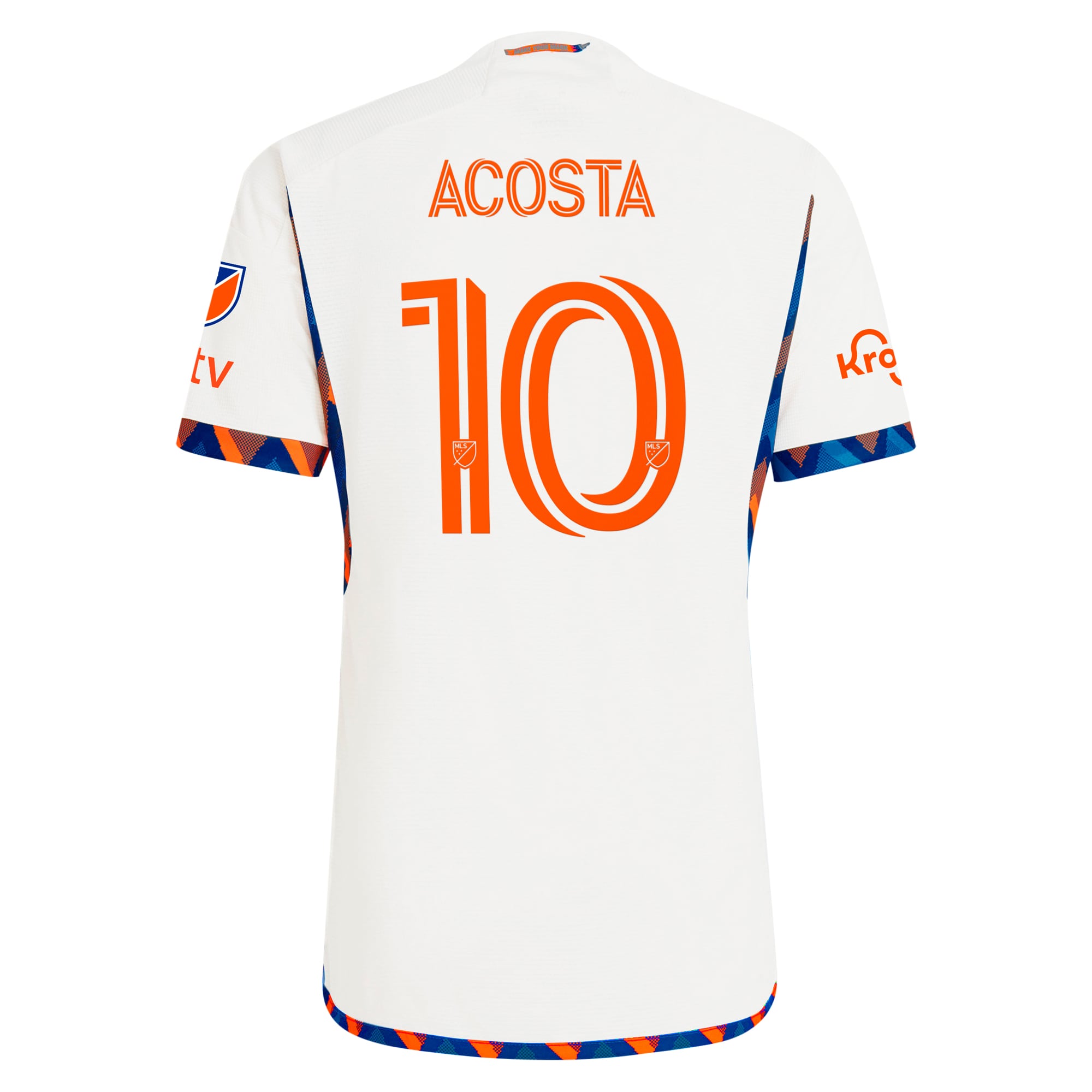 Luciano Acosta FC Cincinnati adidas 2024 The Canvas Kit Player Jersey - White