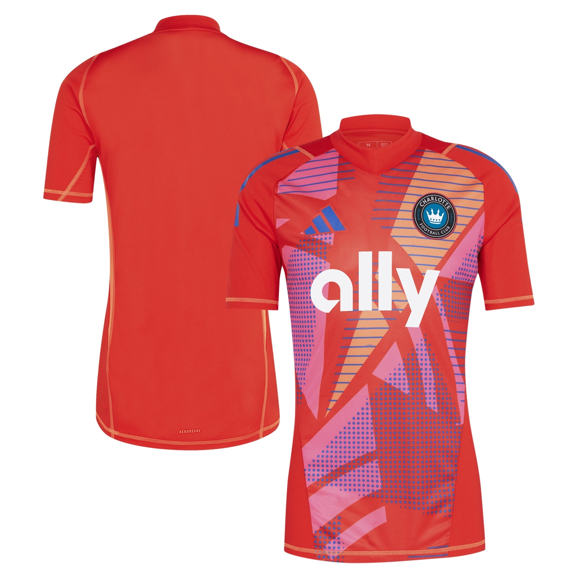 Charlotte FC adidas 2024 Goalkeeper Jersey - Red