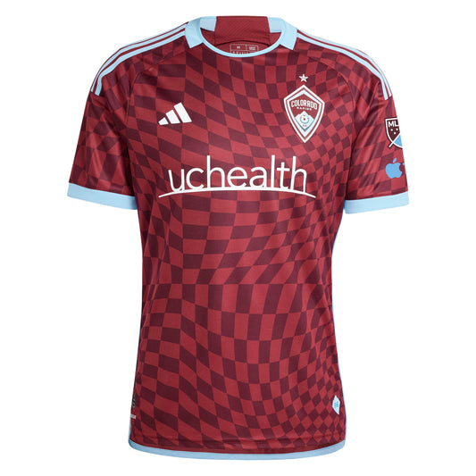 Sam Vines Colorado Rapids adidas 2024 One Flag Kit Player Jersey - Burgundy
