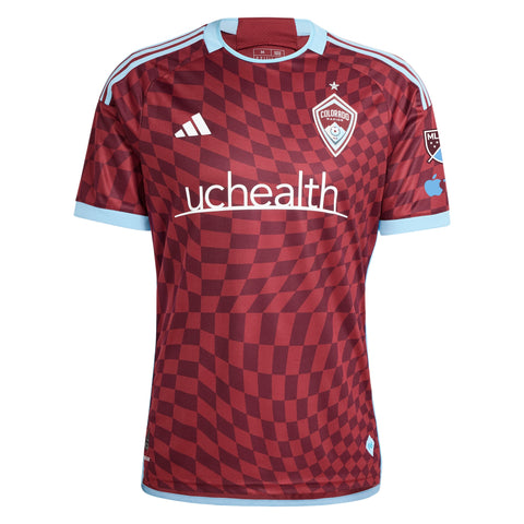 Sam Vines Colorado Rapids adidas 2024 One Flag Kit Player Jersey - Burgundy