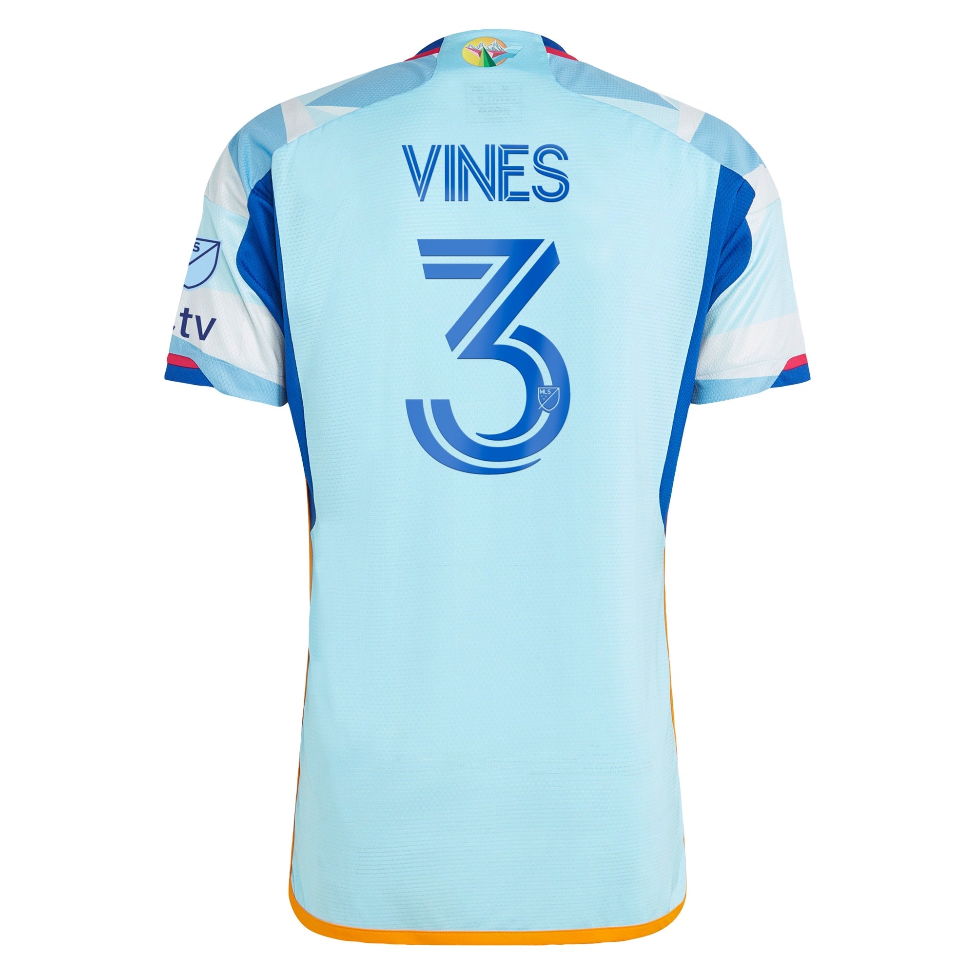 Sam Vines Colorado Rapids adidas 2024 New Day Kit Player Jersey - Light Blue